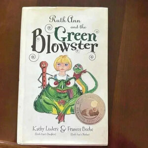 Ruth Ann and the Green Blowster book for kidss